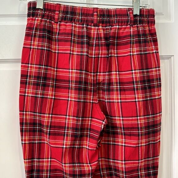 Urban outfitters, red, black and yellow plaid, high-rise pants, size small - Picture 5 of 12